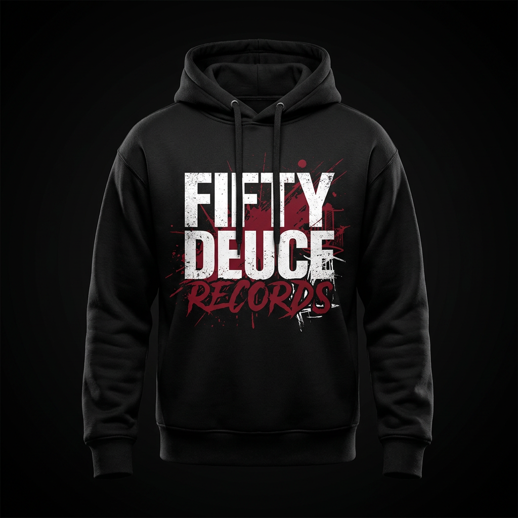 Label Hoodie (Black)