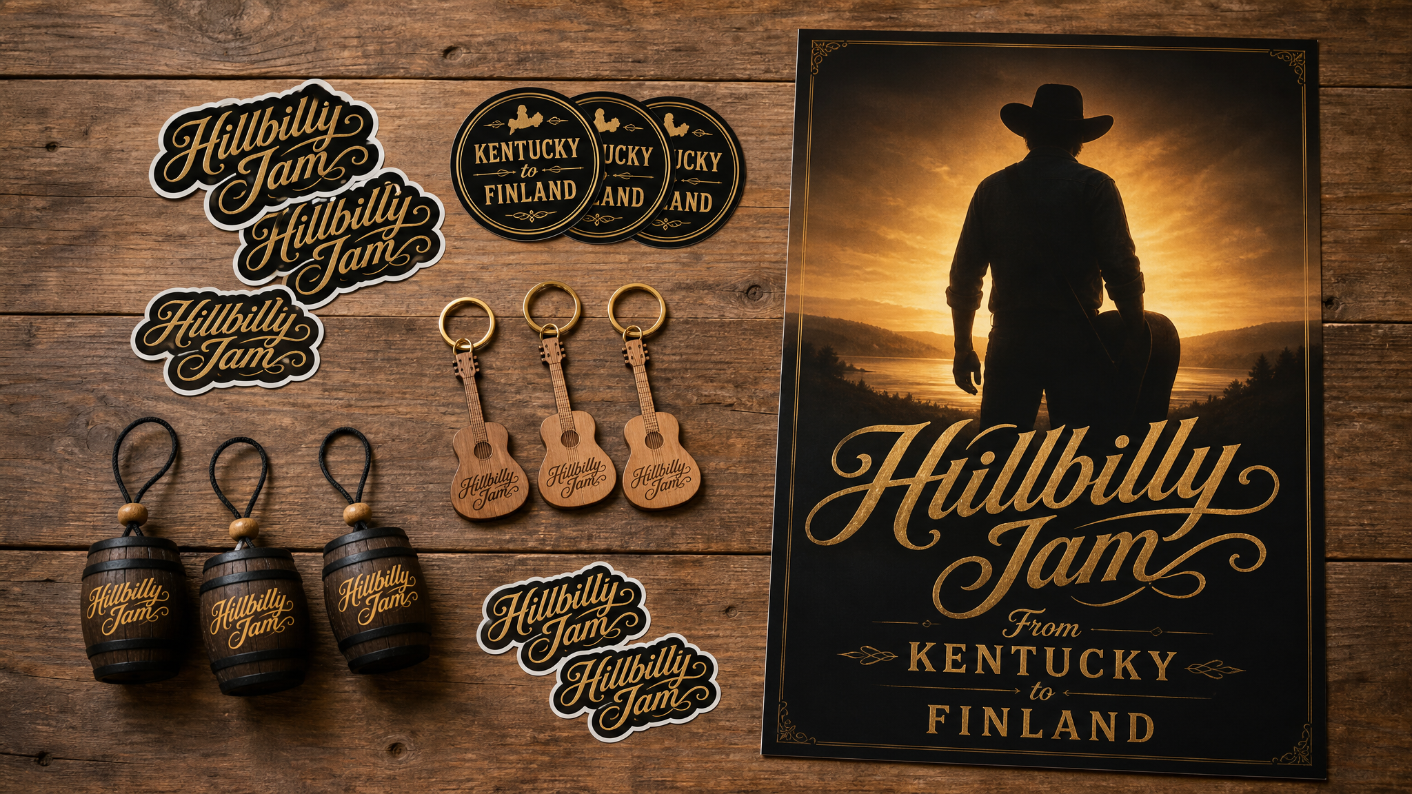 Hillbilly Jam Sticker Pack