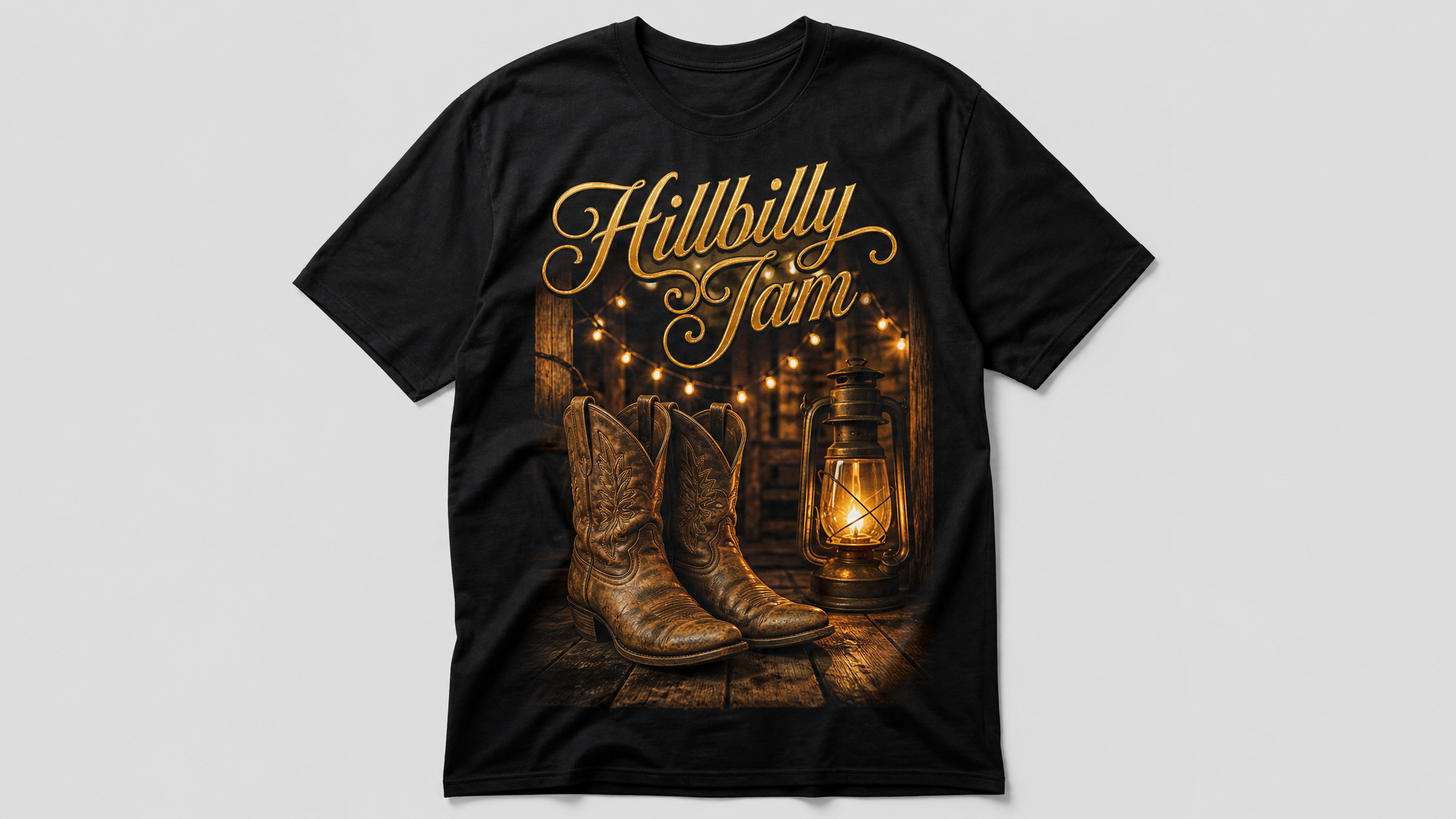 Hillbilly Jam Tee (Black)