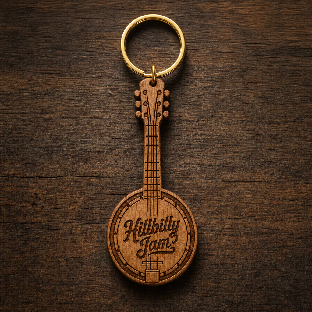 Hillbilly Jam Keychain