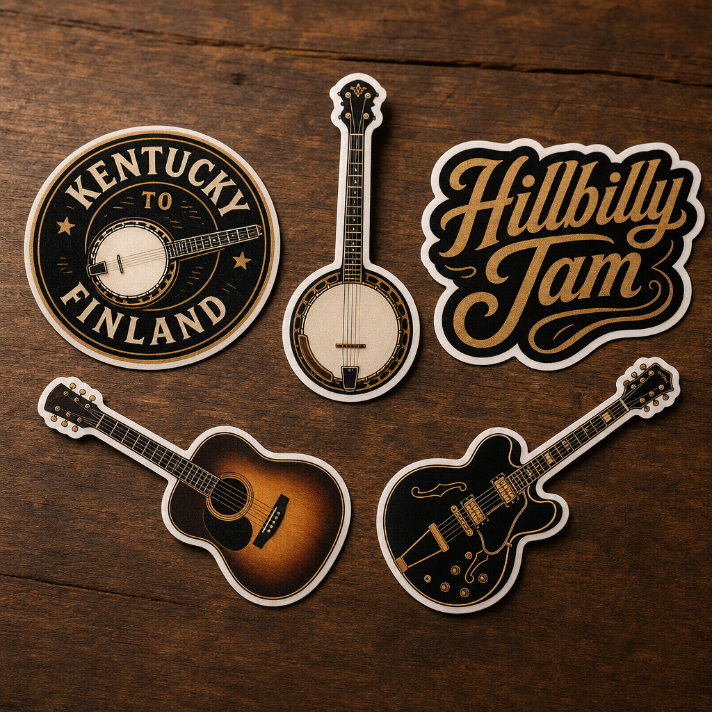 Hillbilly Jam Sticker Pack